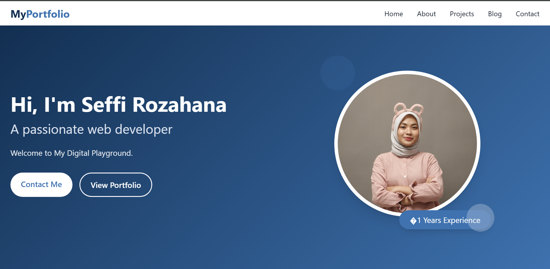 Personal Portfolio Website